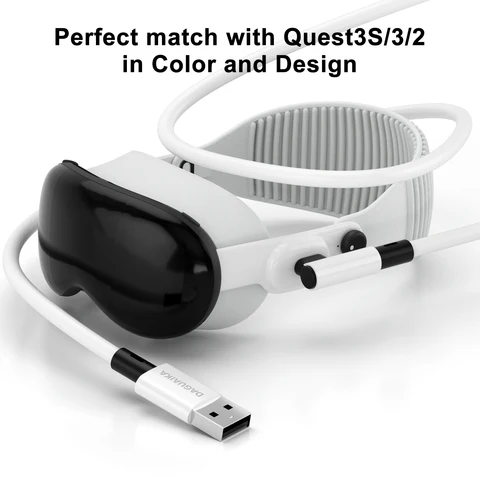 Кабель VR GQZJHOME USB A к Type C 5 м для Quest3/Quest3S, Quest2