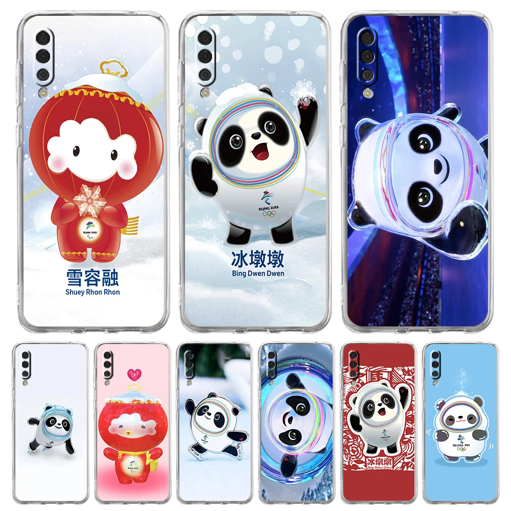 

Mascot 2022 Winter Luxury Transparent Phone Case for Samsung Galaxy A12 A02 A03S A50 A70 A40 A10 A20 A30 Cover Silicone Shell