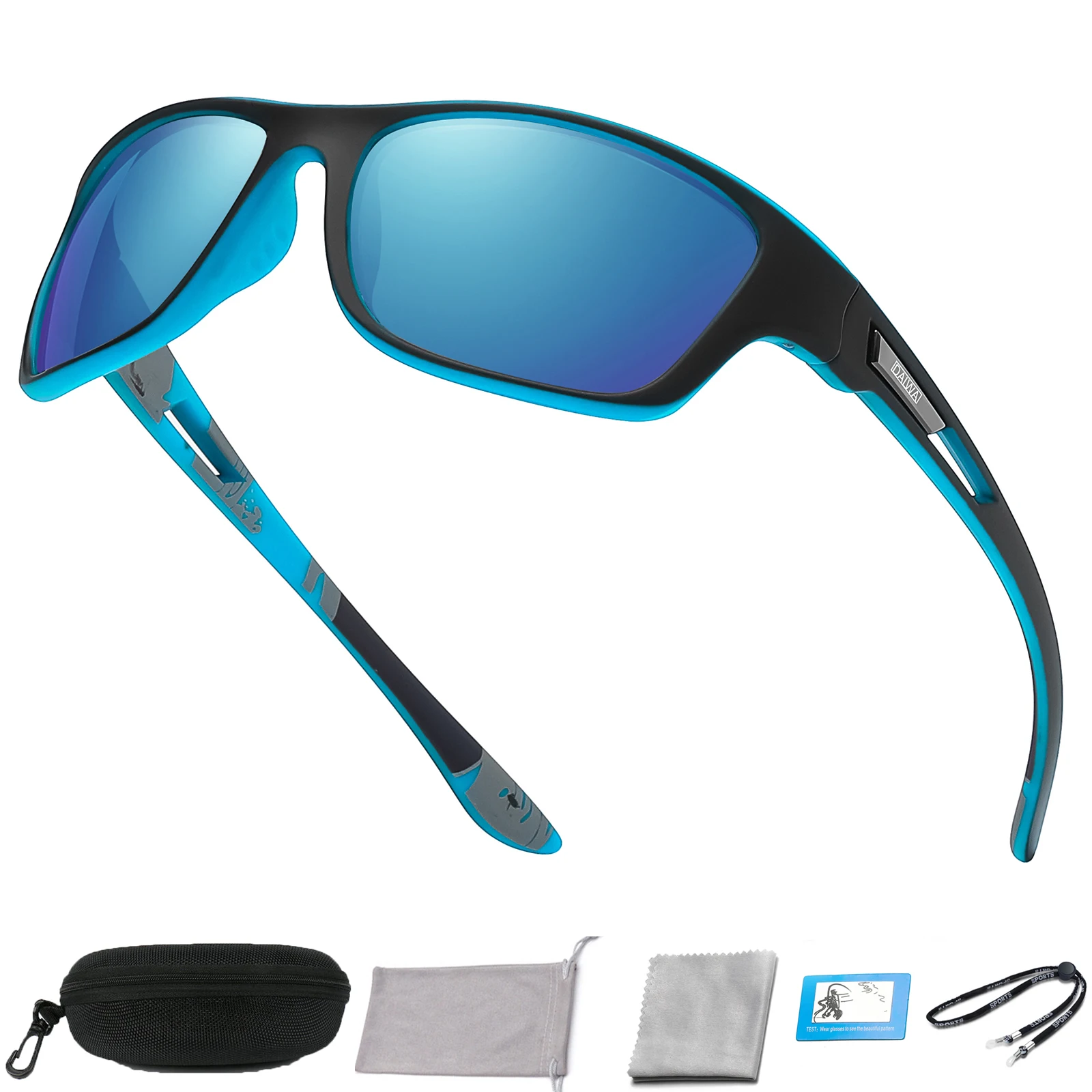 

Polarized Fishing Sunglasses Men's Driving Shades Outdoor Eyeglasses Male Sport Sun Glasses Hiking UV400 Eyewear With Box