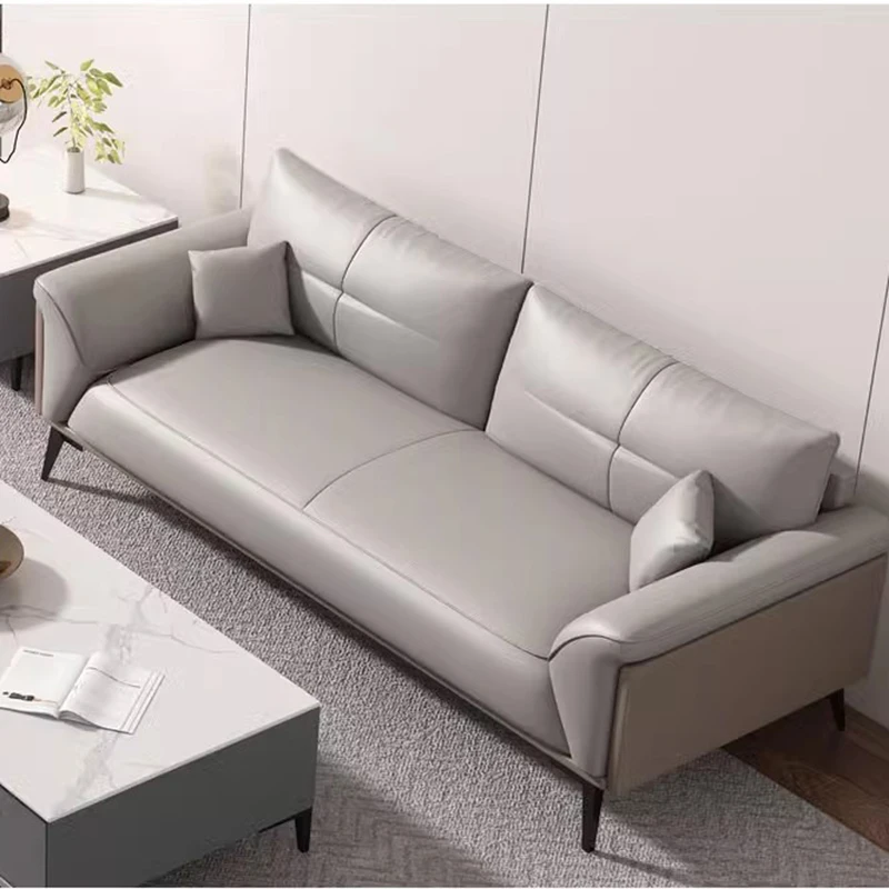 Модульный кожаный удлиненный портативный диван с нулевой гравитацией офисный