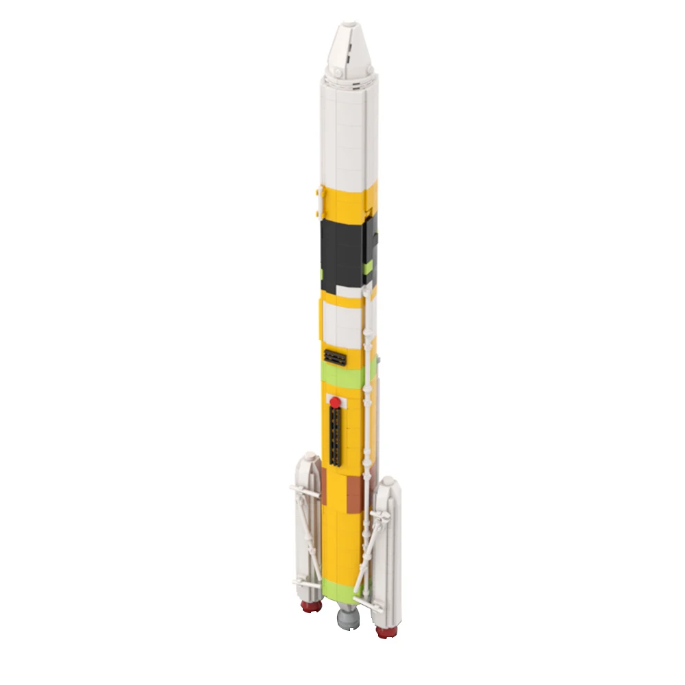 

MOC Launch Carrier Vehicle Rocket Building Block Set Japanese 1:110 Scale H-IIA Super-Collections diy Bricks Toys Kids Gifts