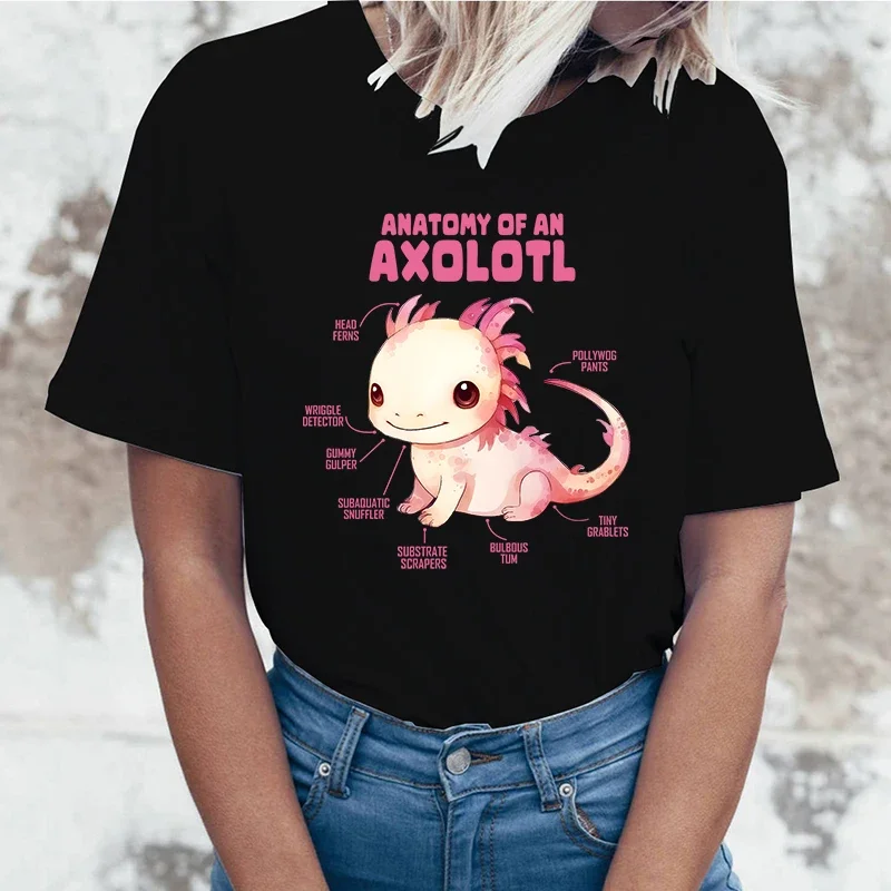 Повседневная футбольная рубашка с анатомическим принтом для женщин