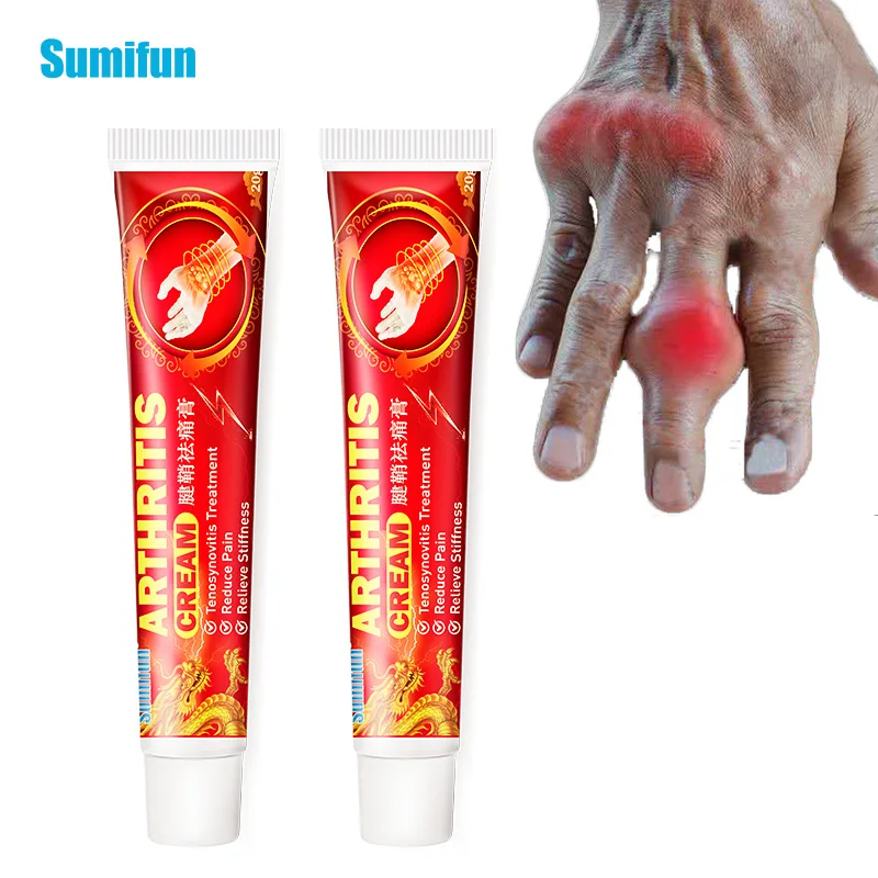 

1Pcs 20g Anti Arthritis Joint Pain Relief Ointment Tenosynovitis Care Sports Support Cream Therapy Chinese Medicine Plaster Hand