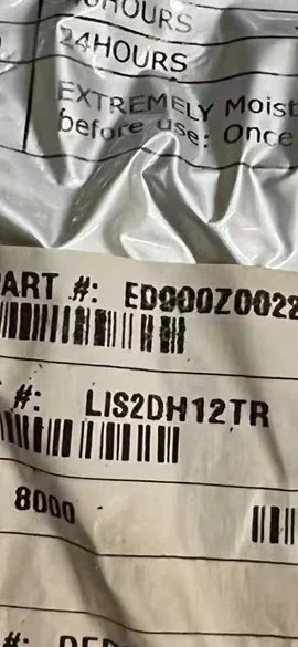 

Free shipping LIS2DH12TR LGA-12 3 ST IC 10PCS