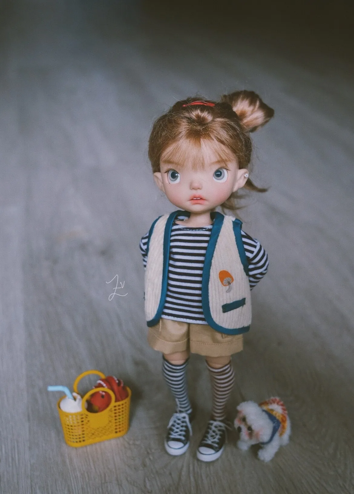 Одежда Blythe жилет 1/6 30 см шарнирная игрушка аниме девушка (подходит для Pullip Ob24