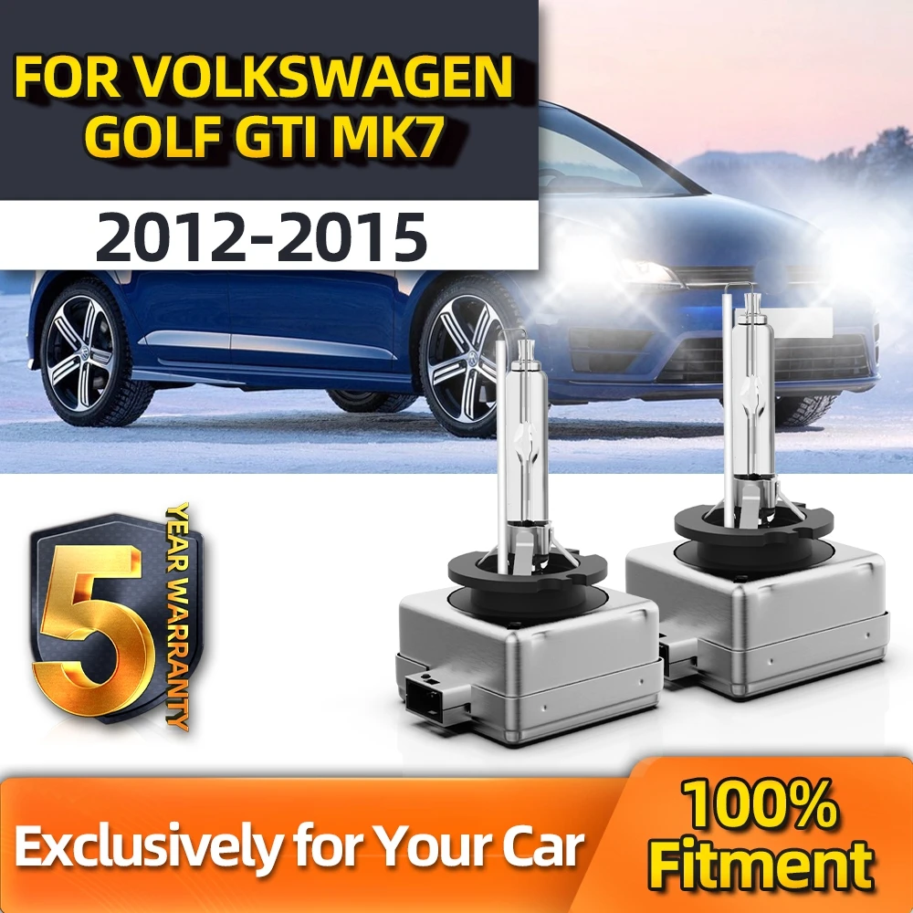 

Ксеноновая HID-лампа TEENRAM, 2 шт., 6000K, 35 Вт, D3S, автомобильная фара, лампа для Volkswagen Golf GTI Mk7, 2012, 2013, 2014, 2015