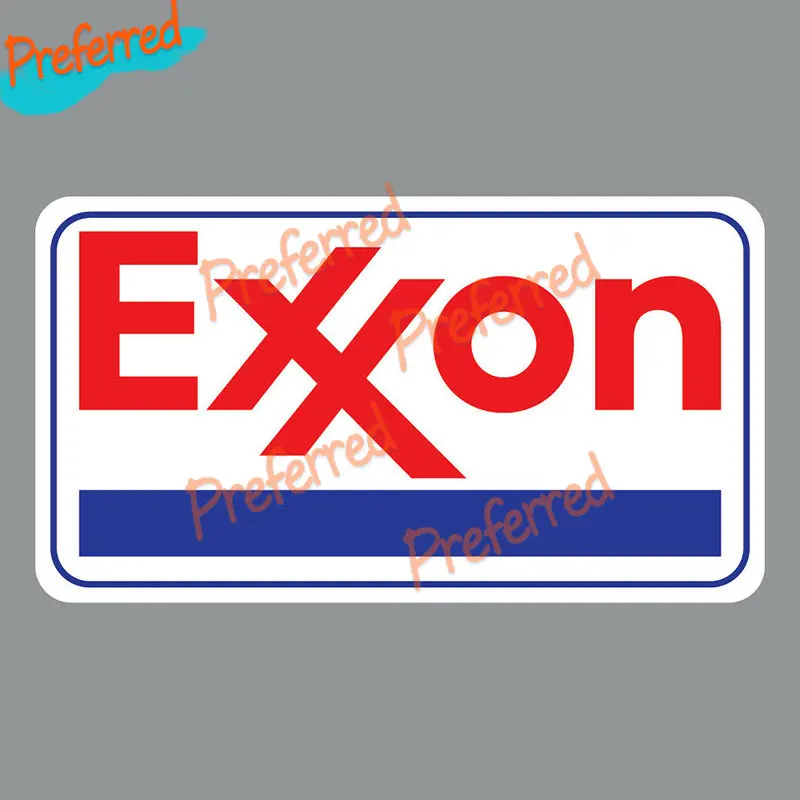 

Exxon Gas Logo Car Sticker Car Bumper Window Mirror Motorcycle Trunk Helmet Laptop Truck Boat Surf Camping Vinyl Decal
