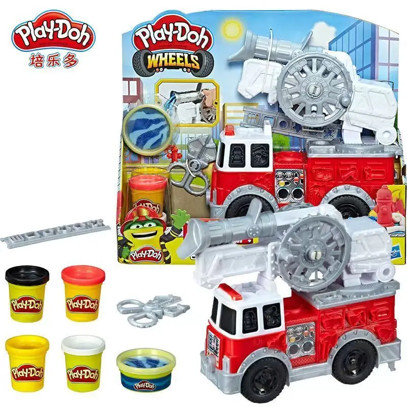 

Hasbro Play-Doh Wheels E6103 Traffic Series Train Toy Fire Truck 5 Non-Toxic Colors Toys For Children 3 Years And Older