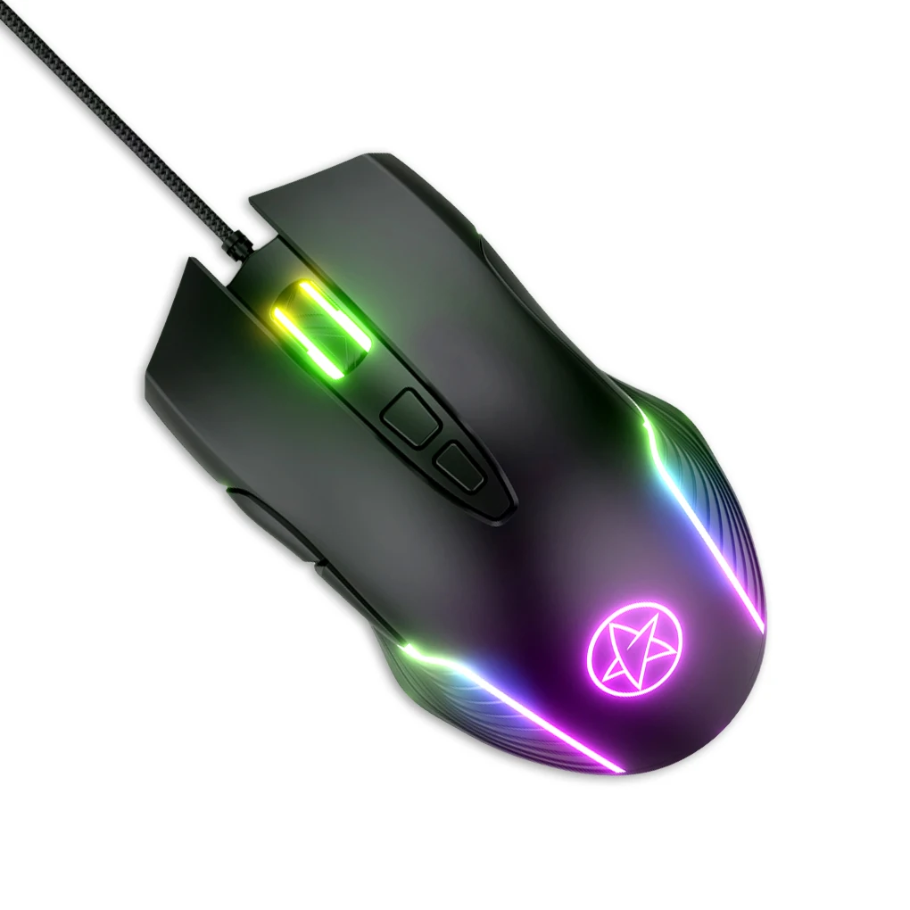 Регулируемая компьютерная RGB-подсветильник ка аксессуары для игровых мышей