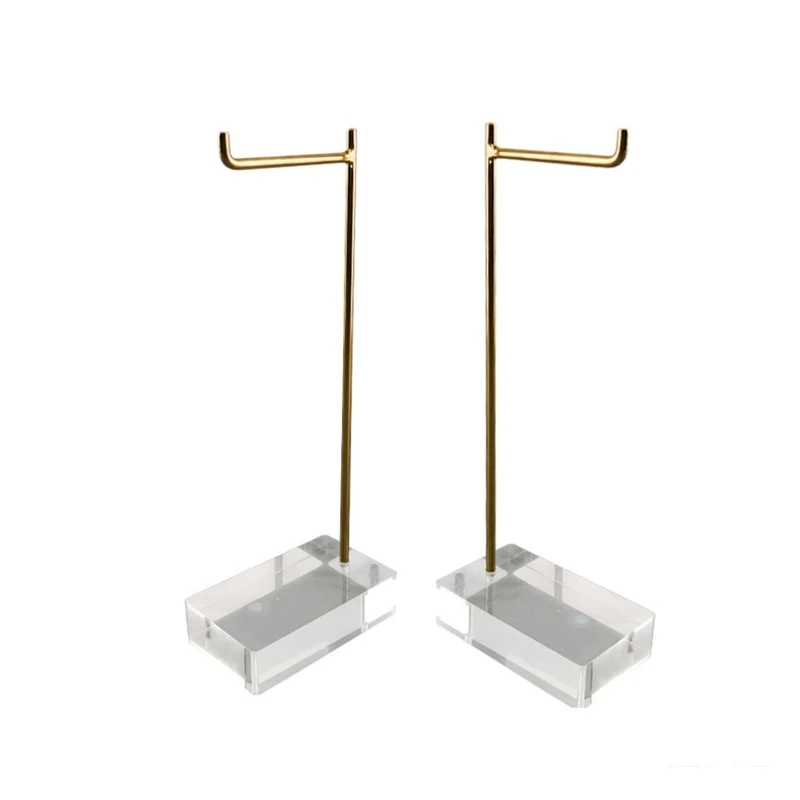 

Transparent Acrylic Base Portable Headphone Stand Headset Holder Suitable for Desk Gaming Headset Holder Base Office