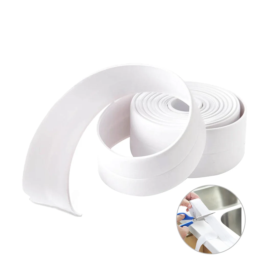 

Wide Tub Wall Caulk Strip Peel Caulk Tub Surround Seal Sealer Trim for Bathroom Kitchen Toliet Wall Corner