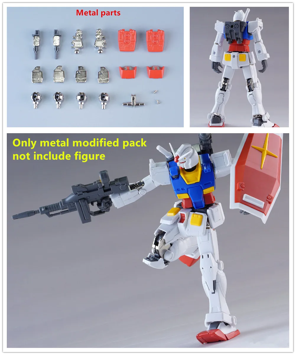 

PFS усиленные металлические модифицированные детали для HG 1/144 GTO RX-78-2 DD090