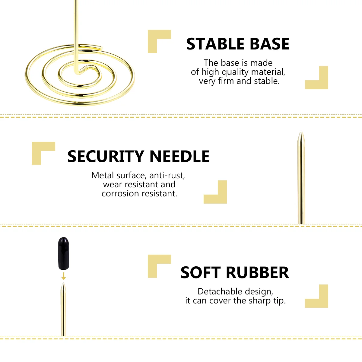 Держатель для счетов-фактур меню вилка аксессуар свадебного ресторана квитанция