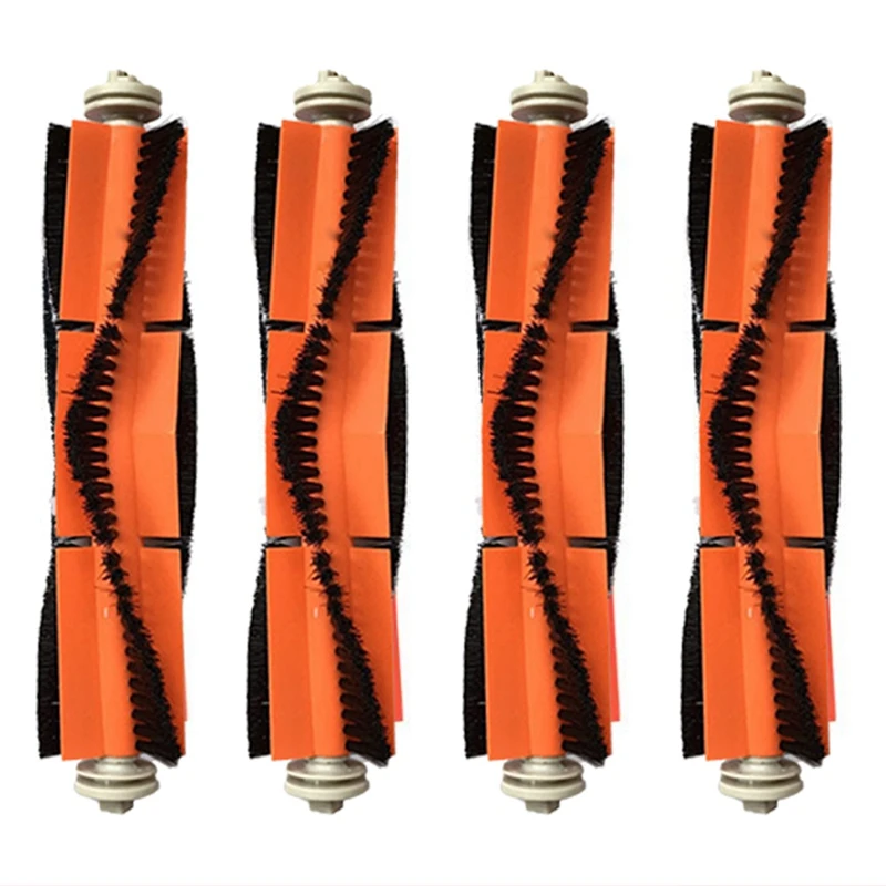 

4Pcs Is Suitable For Xiaomi Mijia 1C / Stytj01zhm T1 Dream F9 Robot Vacuum Cleaner Accessories Main Brush