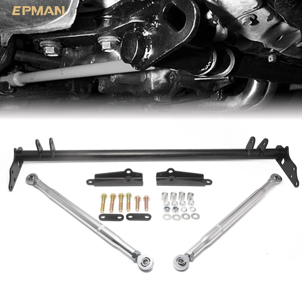 

EPMAN Front Suspension Traction Control Arm Lower Tie Bar Traction Bar K Swap For Honda Civic EF CRX 88-91 EPLCA8891T