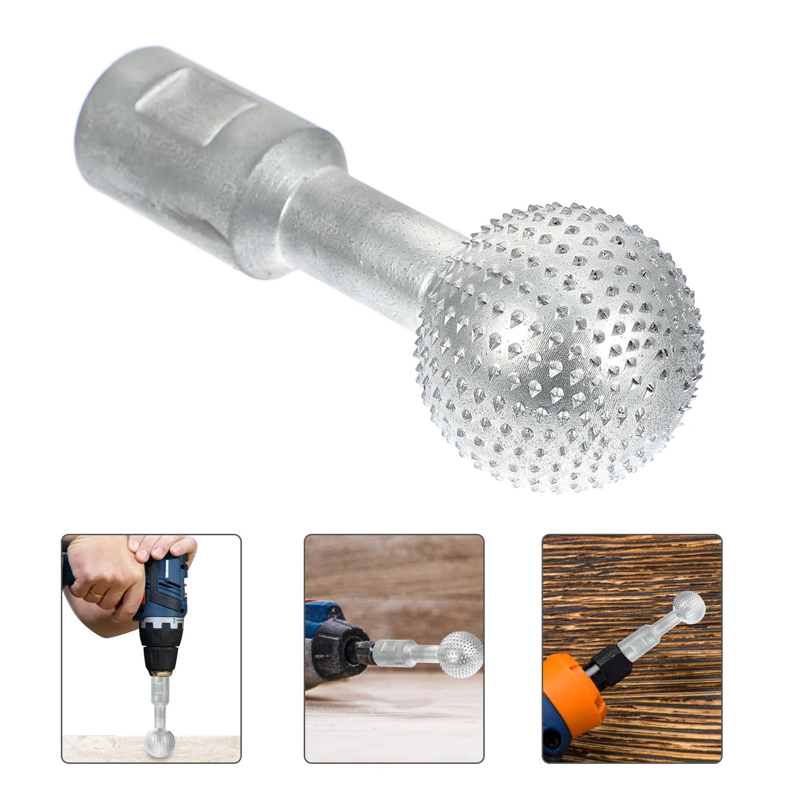 

Polishing Head Grinding File Spherical Rotary Burr Tungsten Steel Angle Grinder Carving