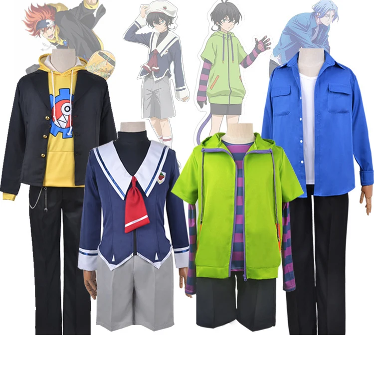 

SK 8 Cos Chinen Miya Cos Sweater MIYA School Uniform SNOW REKI Cos Suit Halloween Costumes Cosplay
