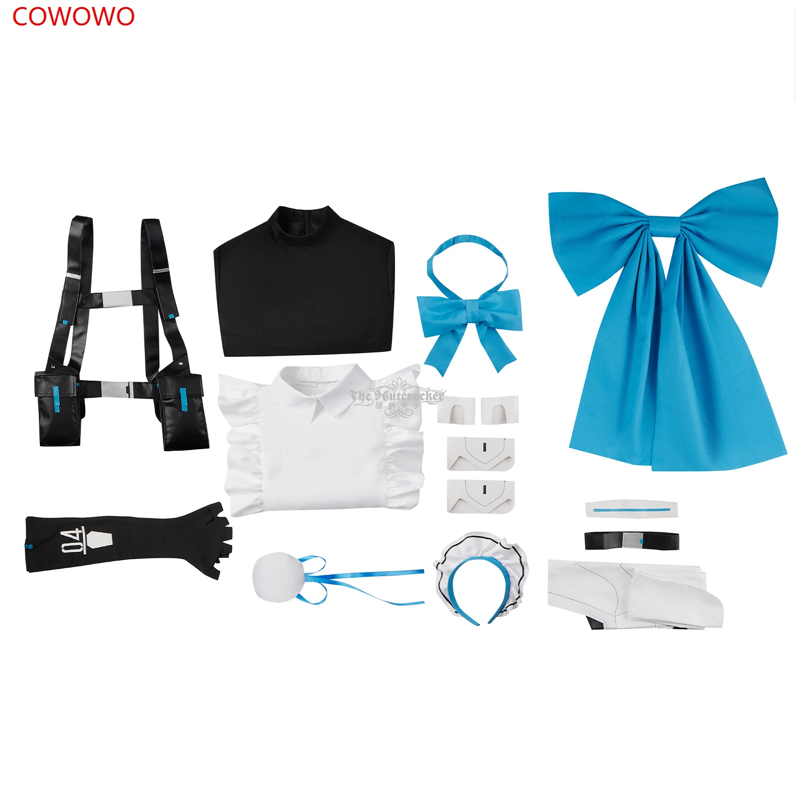 COWOWO Blue Archive Asuma Toki Maid Outfit Косплей Костюм Cos Game Аниме Вечеринка Униформа Хэллоуин Играть Ролевая Одежда Одежда (art.: 3920cb4092eb5) - 3920cb4092eb5