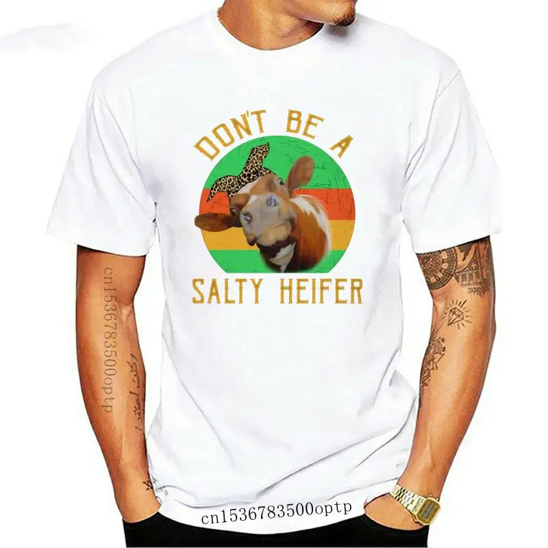 

Camiseta Salty Heifer para amantes de las vacas, regalo divertido para mujeres, ganado, chica, mamá, regalo de personalidad, nue