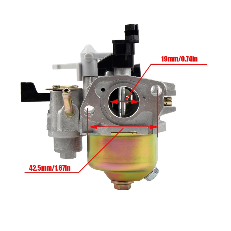 Карбюратор двигателя карбюратор подходят для Honda GX160 GX168F GX200 5 л.с. 6 + прокладка