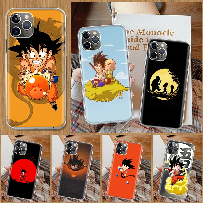 Детский милый чехол Goku для телефона с изображением дракона-жемчуга Apple iPhone 11 13 12 Pro