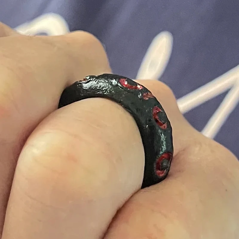 Bhutan Dujom Rinpochey Rahula Protector Девять глаз Буддическое кольцо Mheidoga SangyeWangdi