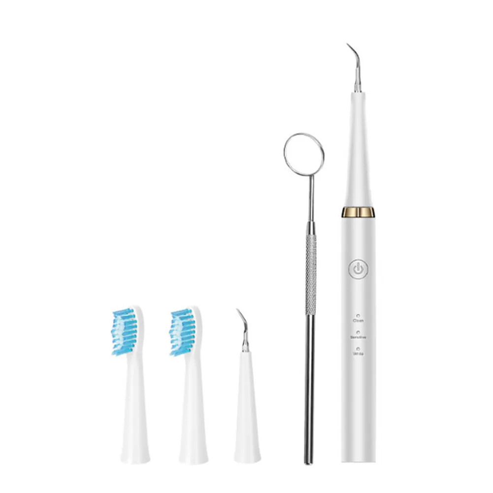 

Набор для чистки зубов на батарейках, устройство для гигиены полости рта с зеркалом, регулируемая электрическая зубная щетка, 3 режима
