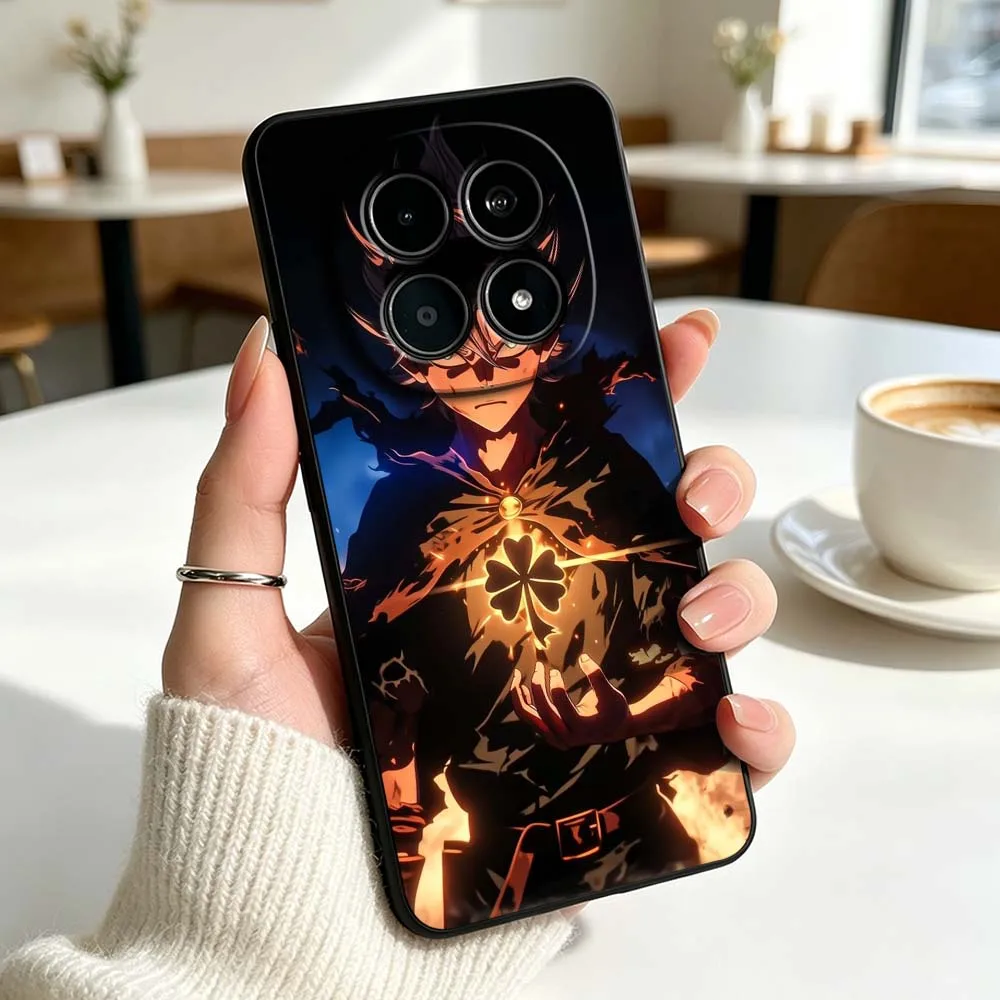 Фото Чехол для телефона с изображением аниме B-Black Clover A-Asta для Xiaomi Mi Poco X8 X7 X6 X5 X4 X3 M8 M7 M6 M5 F8 F7 F5 Pro 4G 5G, черный мягкий чехол №4