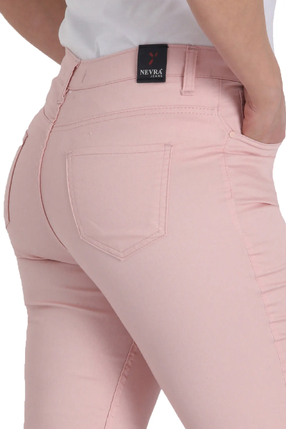 Women's sports pants 2020 trend daily casual stylish Women's pant plus size simple canvas high waist denim office sexy Turkish made in