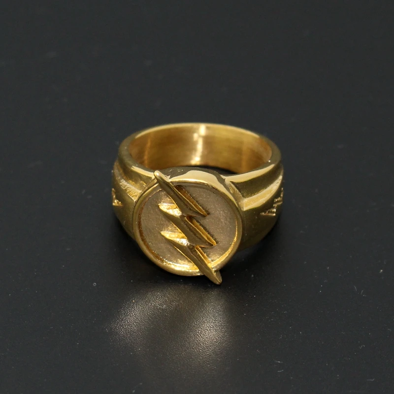 

The Flash Season Cosplay Reverse Flash Ring Mens Gift Jewelry Wholesale