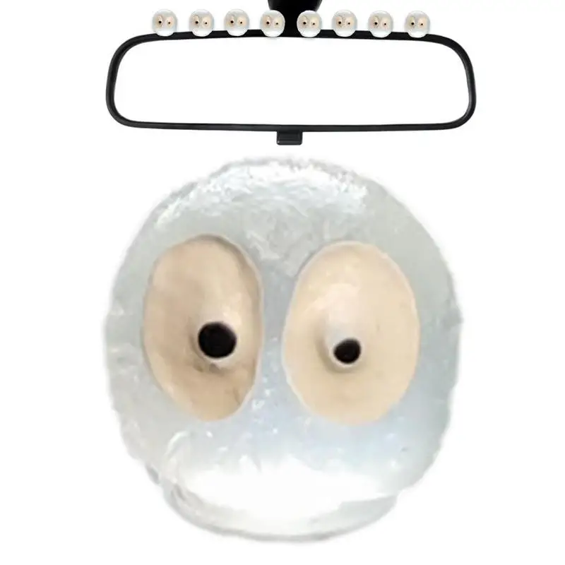 

Декор для автомобильной приборной панели Fun, черное украшение, автомобильные фигурки, художественное украшение, креативная Автомобильная центральная консоль, декоративные фигурки, автомобиль