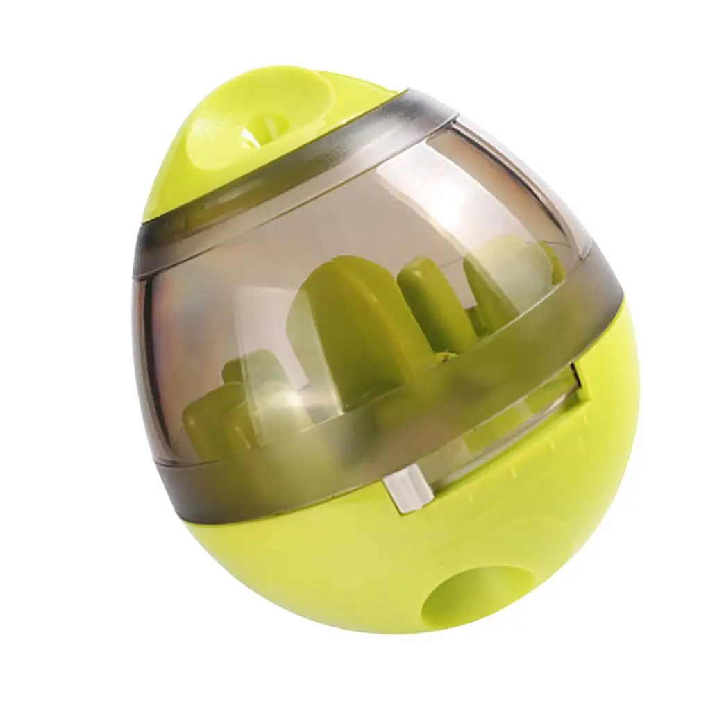 

Pet Feeder Toy Automatic Food Dispensing Ball Interactive Feeding Bowl Smart Pet Toys Ball Small Animal Playing Training Balls