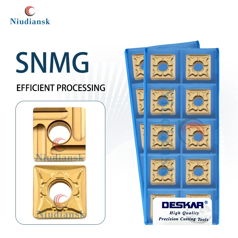 

Резак с ЧПУ SNMG120408R-S SNMG120408L-S SNMG120408-TM LF9018 Токарный станок с числовым управлением Токарные инструменты Режущие инструменты для обработки стали