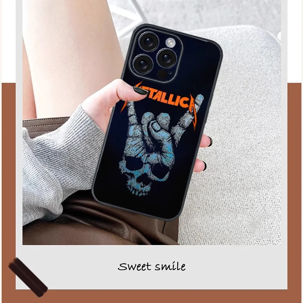 Чехол для телефона Music Rock M-Megadeth iPhone 16 15 14 13 12 11 PRO MAX PLUS Mini TPU мягкий приятный кожи