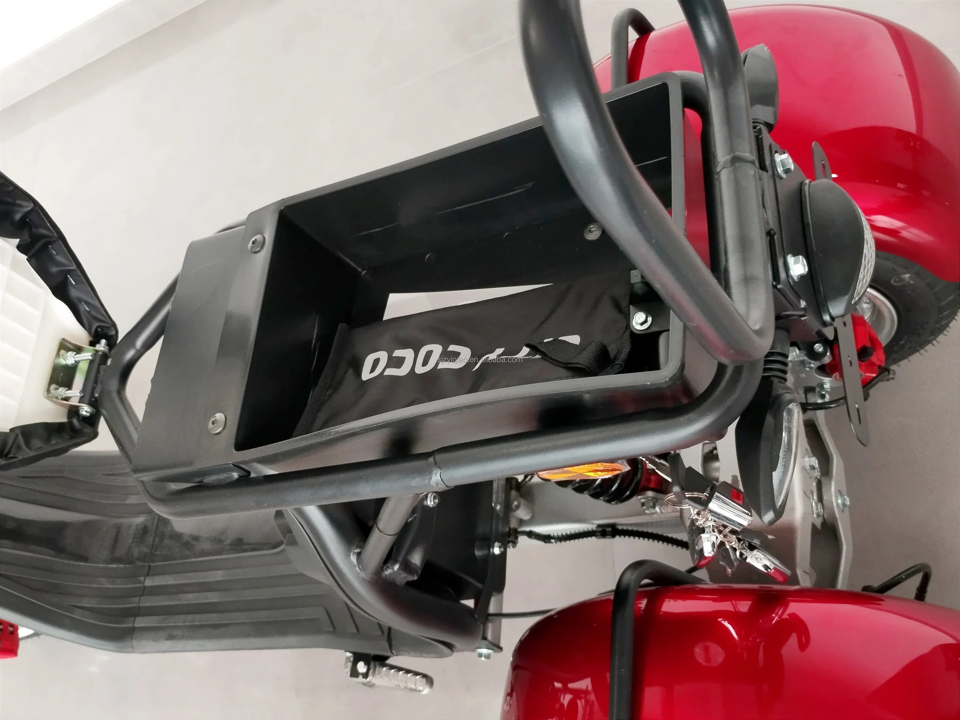 Высококачественный двухмоторный электрический скутер 4000 Вт EEC Citycoco 60 в 40 А · ч с