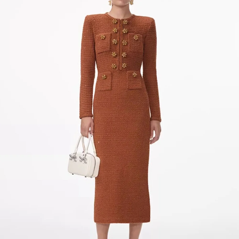 Женское облегающее платье трикотажное