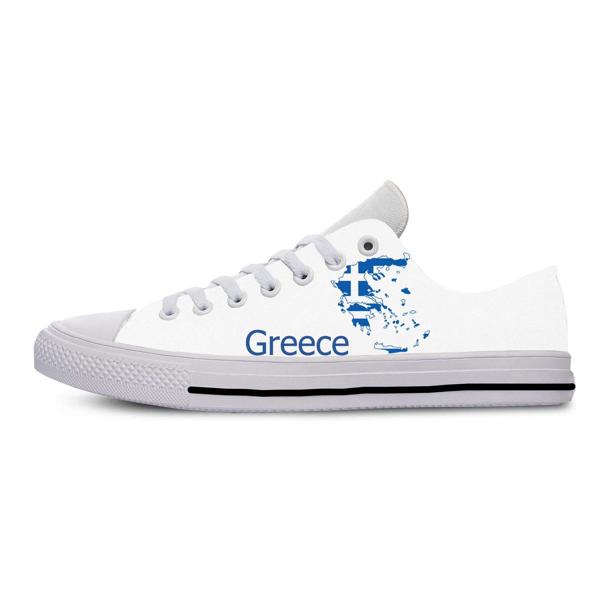 Рисунок 2 - Кроссовки с греческим флагом для мужчин и женщин
