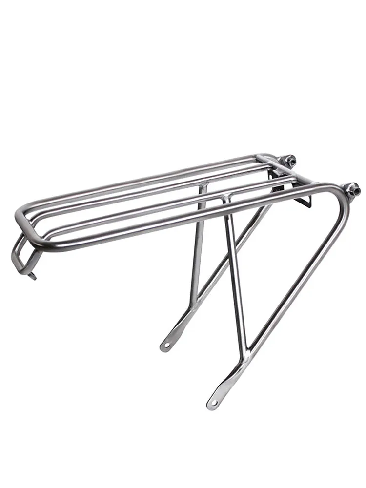 

Titanium Folding Bike Cargo Holder Luggage Shelf Bicycle Rear Rack Disc Brake
