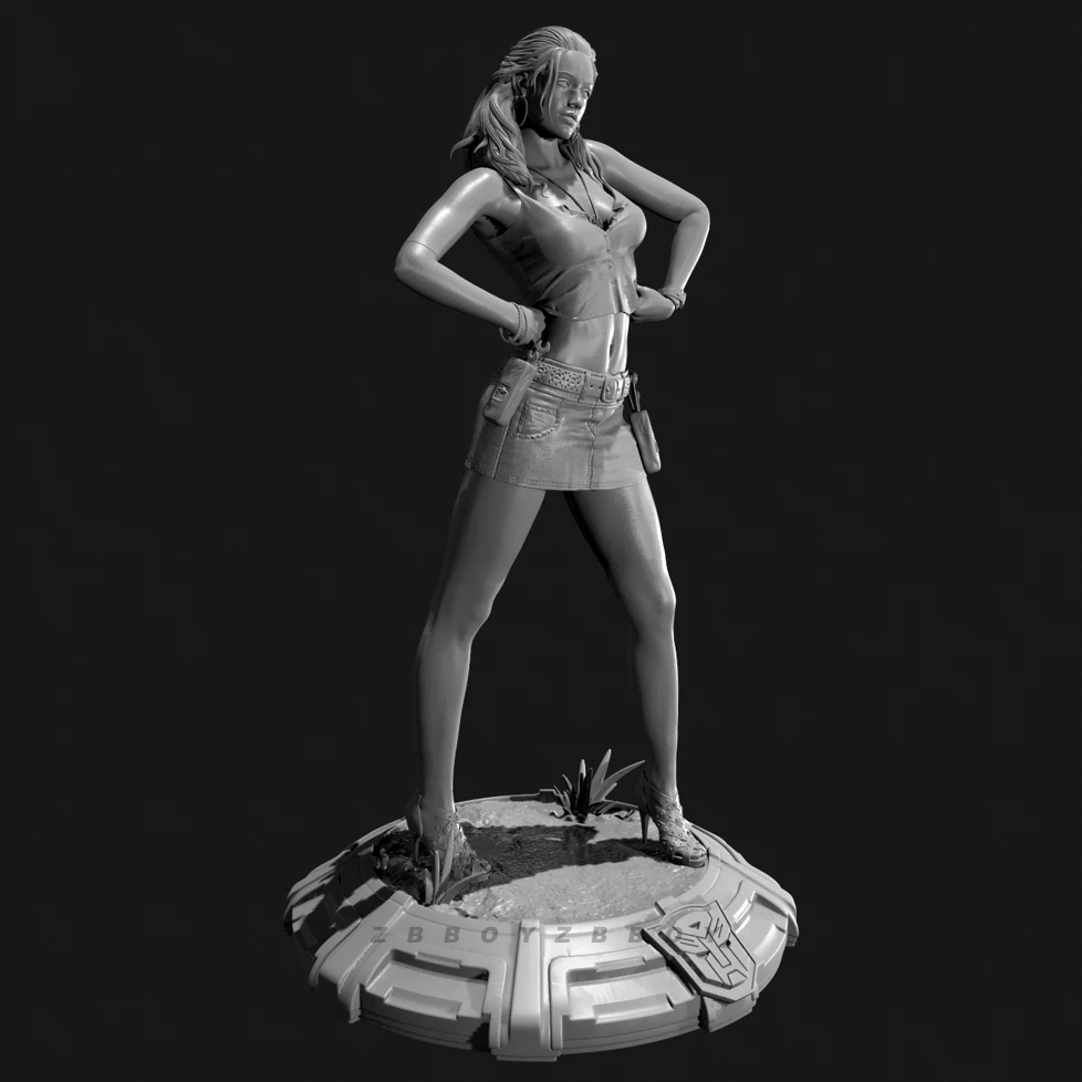 Высота Мужчины 38 мм 50 75 наборы моделей из смолы красота бесцветная и