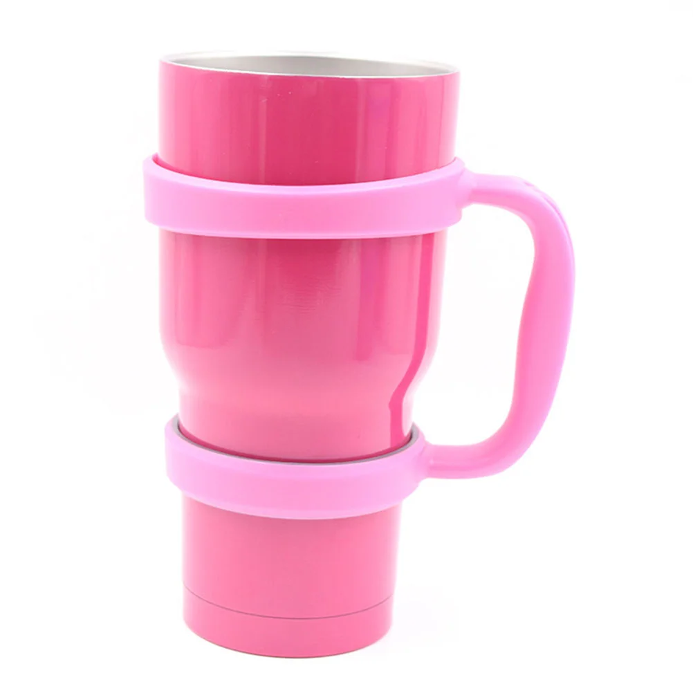 

Tumbler Handle Anti- Adjustable Stainless Steel Coffee Travel Cup Beer Mug Handle for Tumbler Bottle Cups