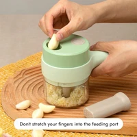 electric mini food grinder mini electric garlic grinder portable small food processor for garlic onion pepper vegetable