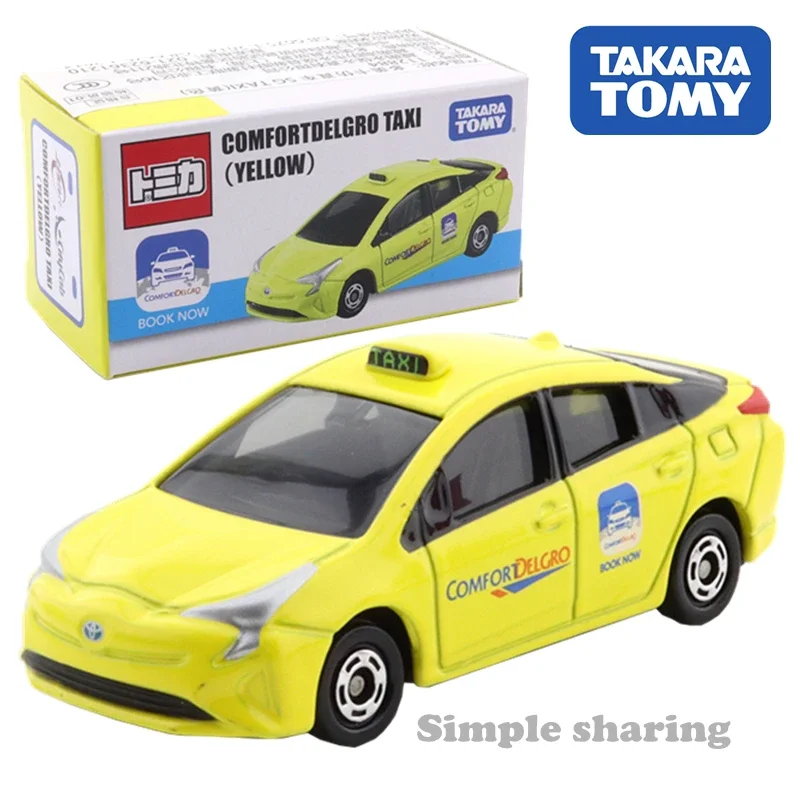 

Takara Tomy Tomica Singapore Taxi Toyota Prius Comfortdelgro yellow Hot Pop Kids Toys Motor Vehicle Diecast Metal Model