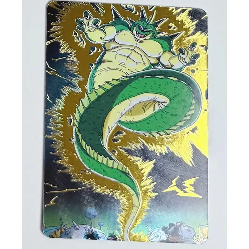 9 листов флэш-карт Shenron Son Goku Dragon Ball Diy рефракционные горячее тиснение серии аниме