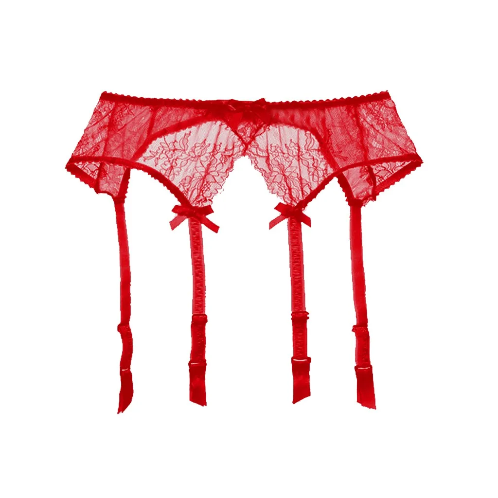 

Mesh Floral Lace Garter Women Sexy Transparent Elastic Adjustable Underwear Sexy Seamless See Through Intimates Exotic Costumes
