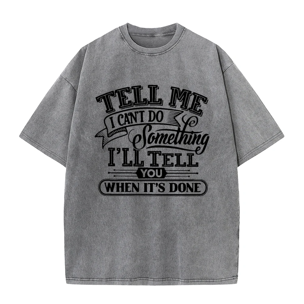 

Retro Washed Old-fashioned Men Women Cotton T-shirt 2023 High Street Summer Casual Solid Color Loose fitting large size Tee