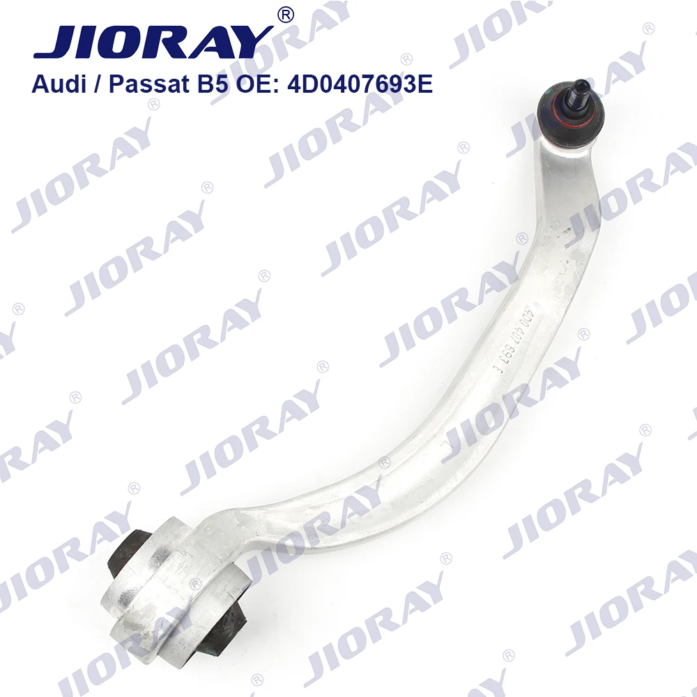 

JIORAY Front Lower Left Suspension Control Arm Pitman Arm For Audi A4 B5 A6 C5 A8 4D2 VW Volkswagen PASSAT SKODA 4D0407693E