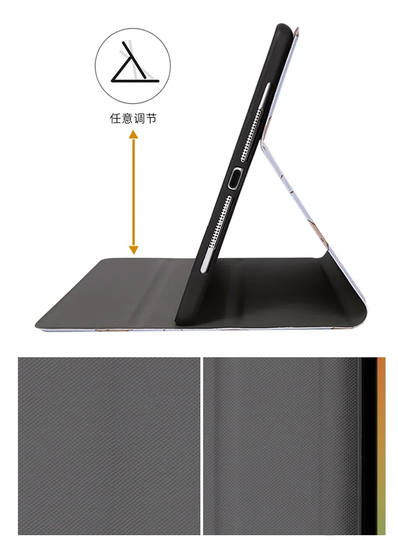 Для Samsung Tab A9 Plus 11 дюймов 2023 Складной планшет Smart Magnetic Kids Cover для Galaxy + чехлы