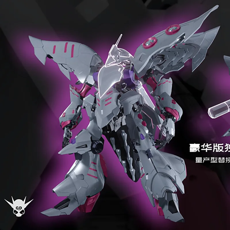 Фото В наличии YIYA STUDIO 1/120 AMX-004 Qubeley Наборы моделей в сборе Пластиковый комплект скелета Аниме Фигурка Робот Подарок на Хэллоуин Игрушка №5