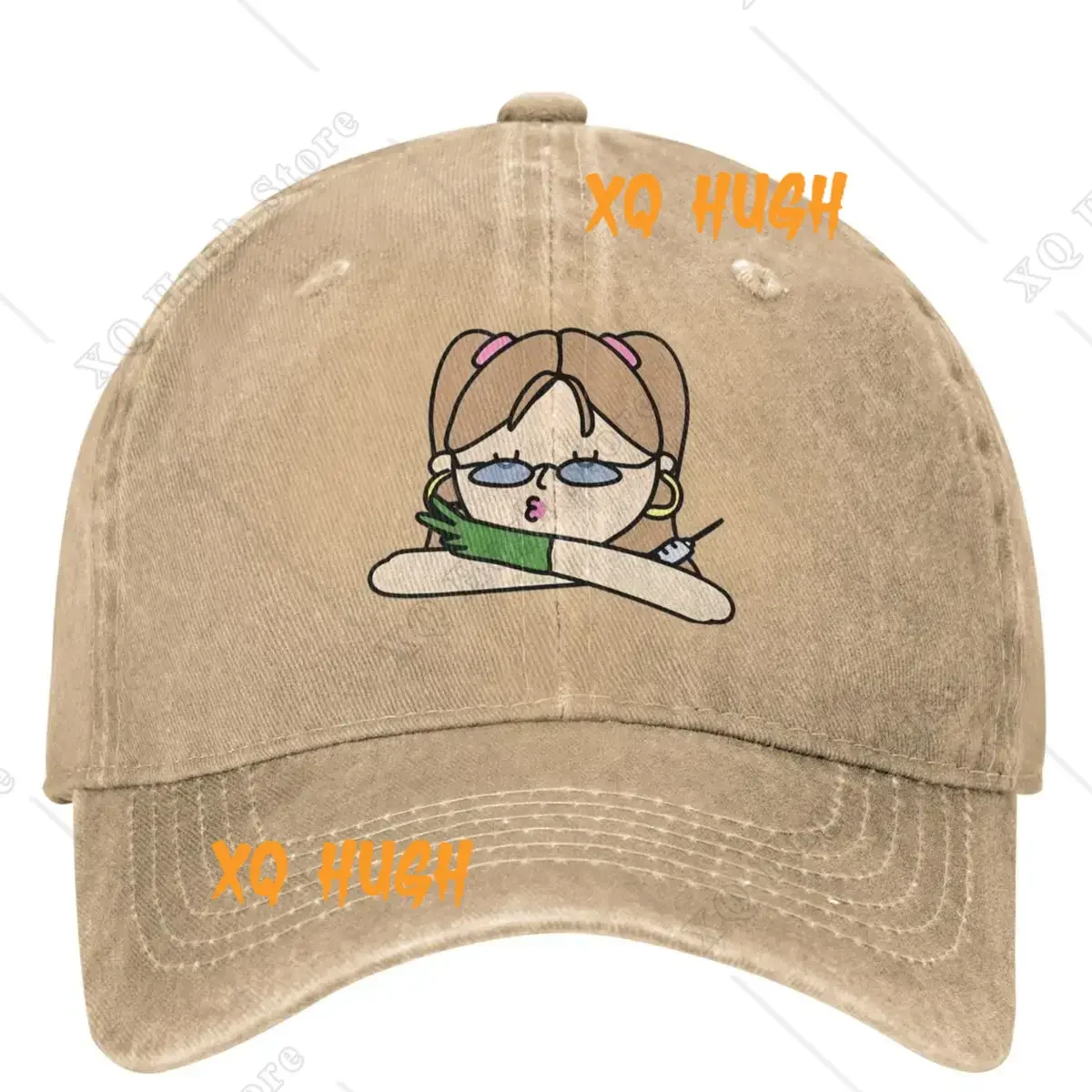 Мультяшная Милая бейсбольная кепка медсестра модная Регулируемая Кепка для