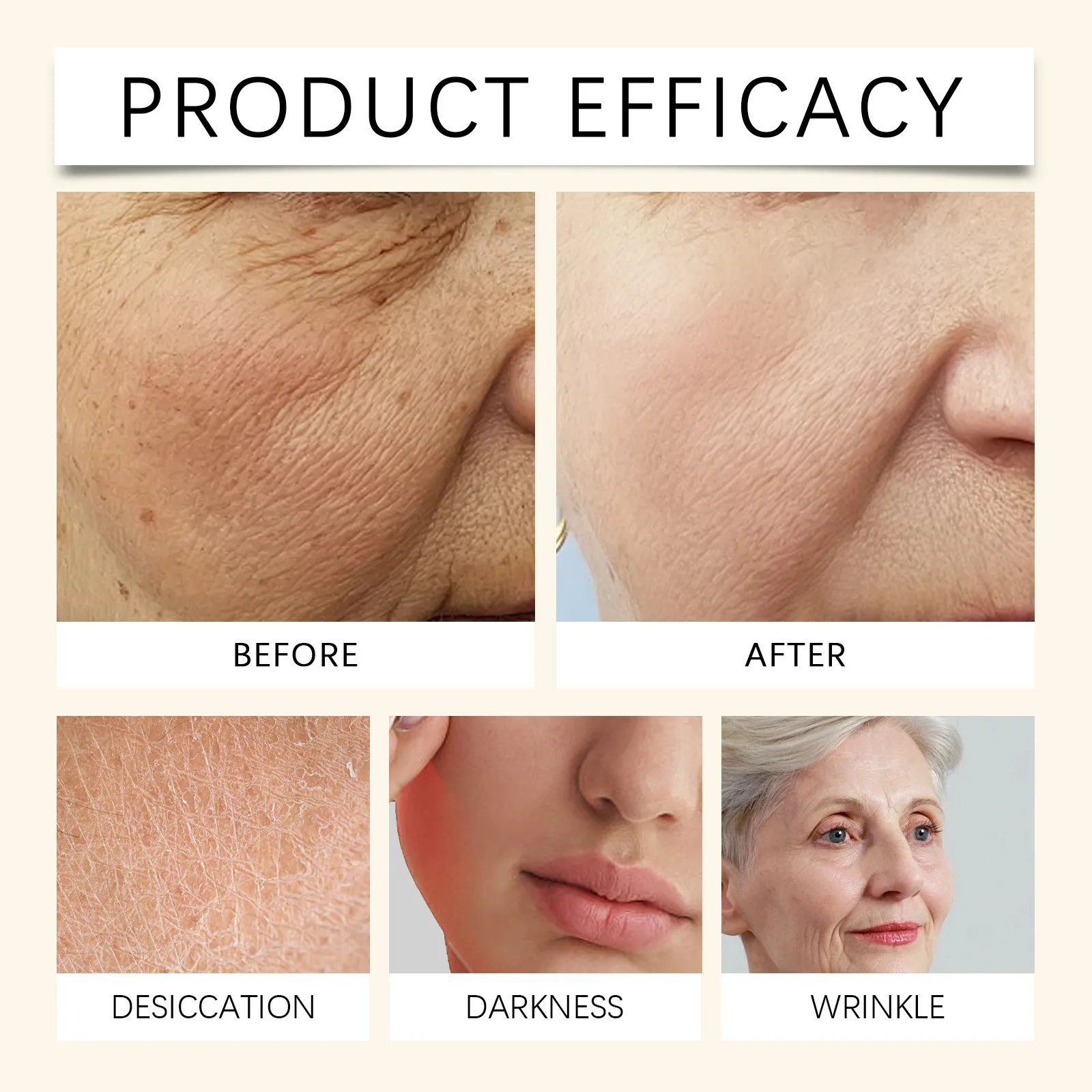 OUHOE говяжье жир мед увлажняющий крем для лица против старения морщин лифтинг